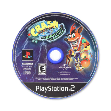Crash Bandicoot The Wrath of Cortex for Sony PlayStation 2 - Disc front with label - Game only.