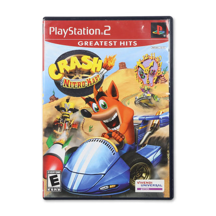 Crash Nitro Kart [Greatest Hits] for Sony PlayStation 2 - Case front cover - Complete in box or case and game.