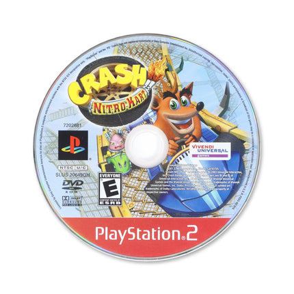 Crash Nitro Kart [Greatest Hits] for Sony PlayStation 2 - Disc front with label - Game only.
