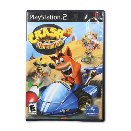 Crash Nitro Kart for Sony PlayStation 2 - Case front cover - Complete in box or case and game.