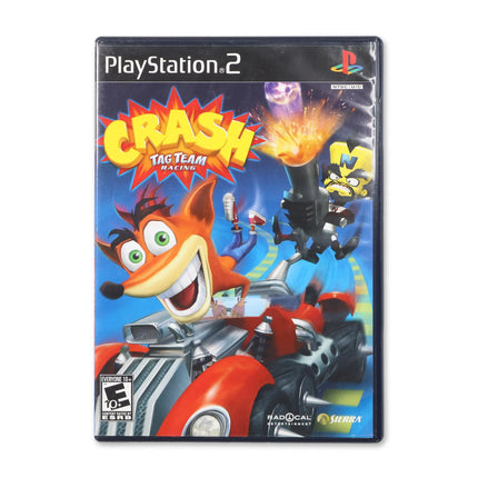 Crash Tag Team Racing for Sony PlayStation 2 - Case front cover - Complete in box or case and game.