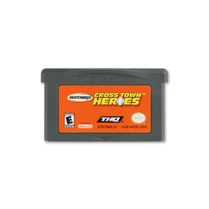 Cross Town Heroes for Nintendo Game Boy Advance - Cartridge front with label - Game only.