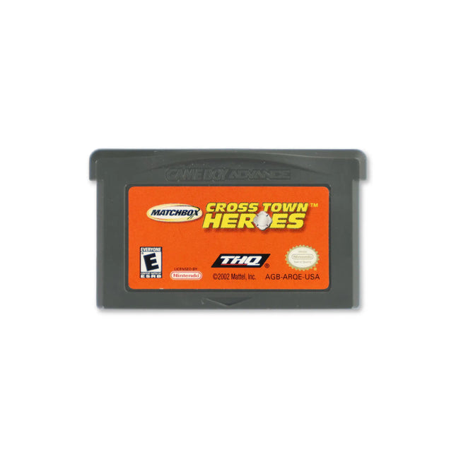 Cross Town Heroes for Nintendo Game Boy Advance - Cartridge front with label - Game only.