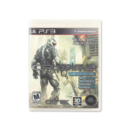 Crysis 2 [Limited Edition] for PlayStation 3 - Box front - Complete in box or box and game.