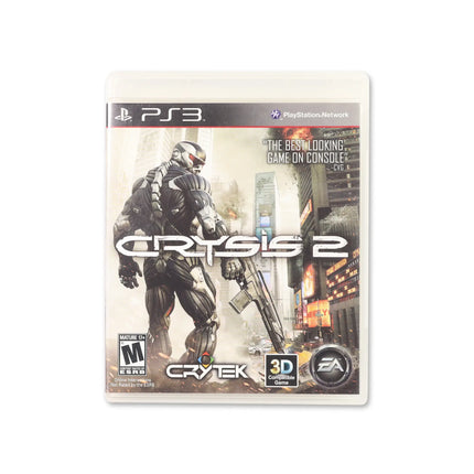 Crysis 2 for PlayStation 3 - Box front - Complete in box or box and game.