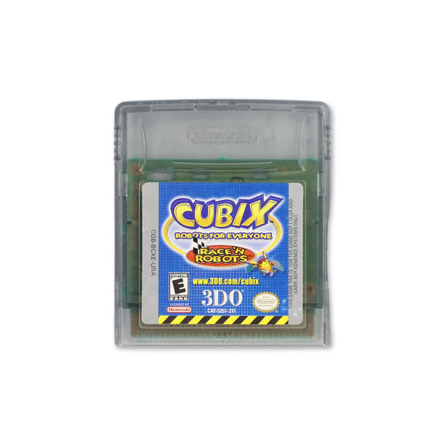 Cubix Robots for Everyone Race N Robots-GBC-Cartridge-Front