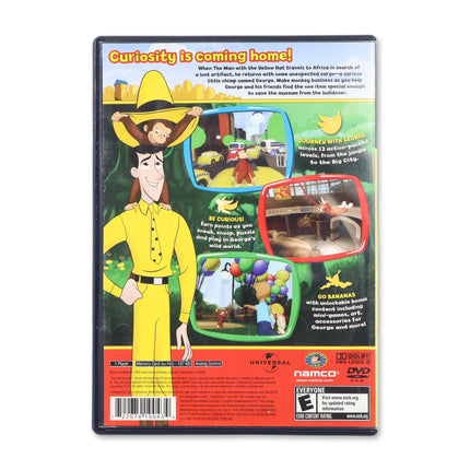 Curious George for Sony PlayStation 2 - Case back cover - Product gallery.