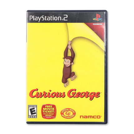 Curious George for Sony PlayStation 2 - Case front cover - Complete in box or case and game.