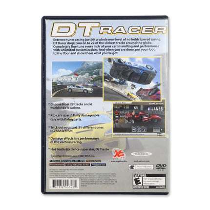 DT Racer for Sony PlayStation 2 - Case back cover - Product gallery.