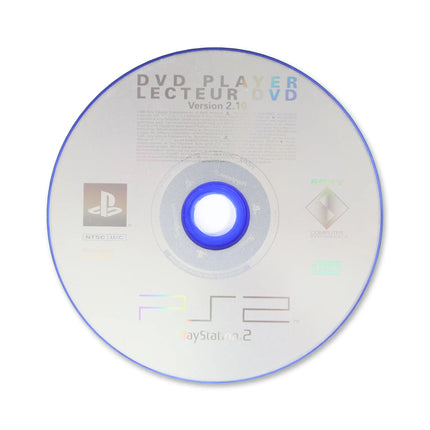 DVD Player Version 2.10 for Sony PlayStation 2 - Disc front with label - Game only.