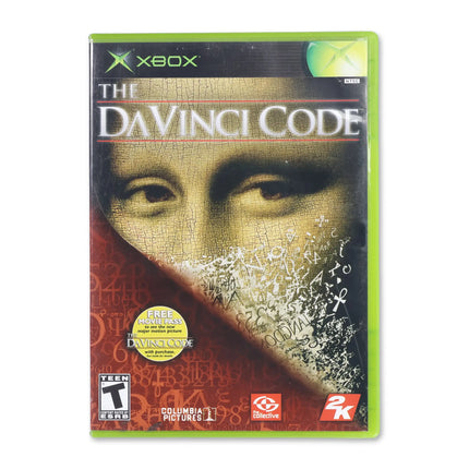 Da Vinci Code for Microsoft Xbox - Case front cover - Complete in box or case and game.