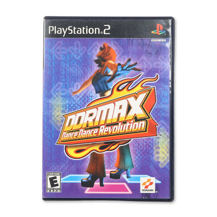 Dance Dance Revolution Max for Sony PlayStation 2 - Case front cover - Complete in box or case and game.