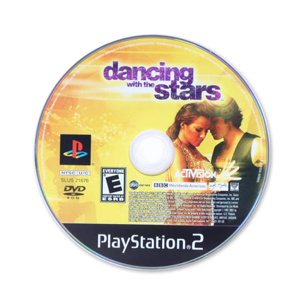 Dancing with the Stars for Sony PlayStation 2 - Disc front with label - Game only.