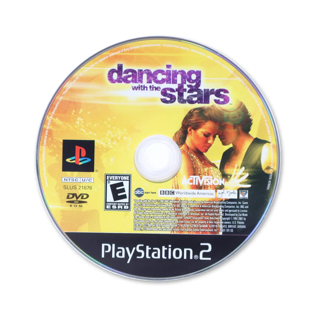 Dancing with the Stars for Sony PlayStation 2 - Disc front with label - Game only.