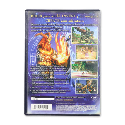 Dark Cloud 2 for Sony PlayStation 2 - Case back cover - Product gallery.