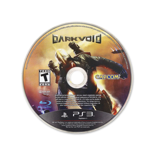 Dark Void for PlayStation 3 - Cartridge front with label - Game only.