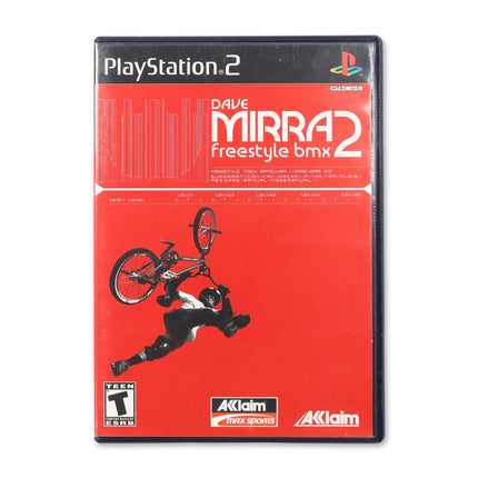 Dave Mirra Freestyle BMX 2 for Sony PlayStation 2 - Case front cover - Complete in box or case and game.
