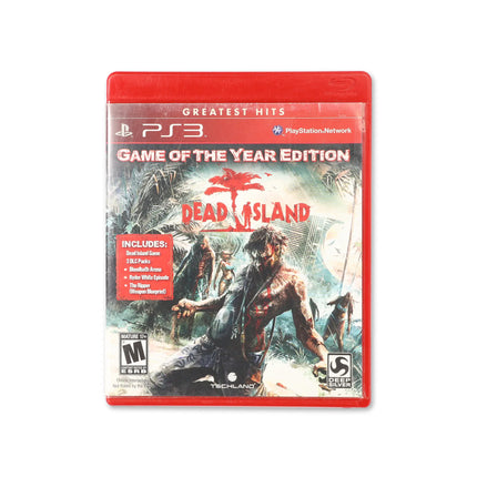Dead Island [Game of the Year Greatest Hits] for PlayStation 3 - Box front - Complete in box or box and game.