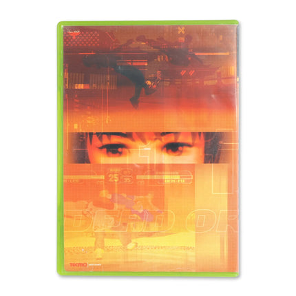 Dead or Alive 1 Ultimate for Microsoft Xbox - Case back cover - Product gallery.
