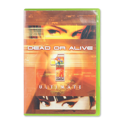 Dead or Alive 1 Ultimate for Microsoft Xbox - Case front cover - Complete in box or case and game.