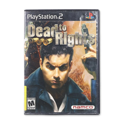 Dead to Rights for Sony PlayStation 2 - Case front cover - Complete in box or case and game.