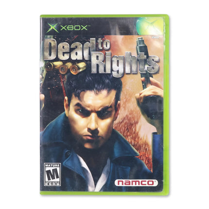 Dead to Rights for Microsoft Xbox - Case front cover - Complete in box or case and game.