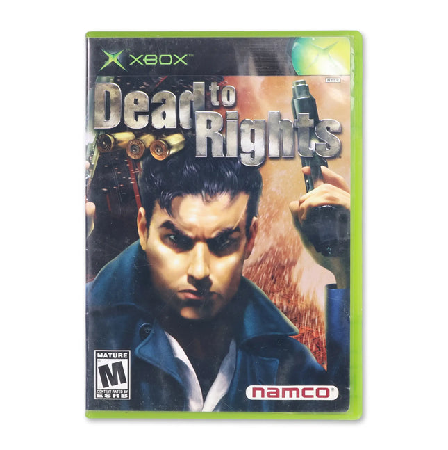 Dead to Rights for Microsoft Xbox - Case front cover - Complete in box or case and game.
