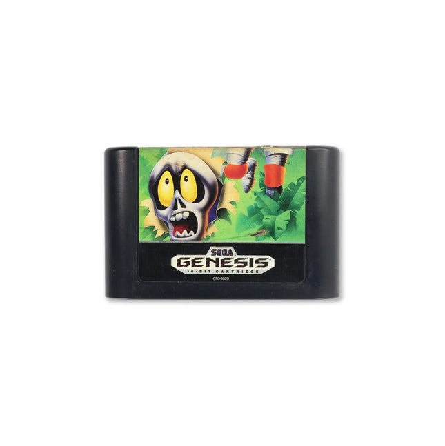 Decap Attack for Sega Genesis - Cartridge front with label - Game only.