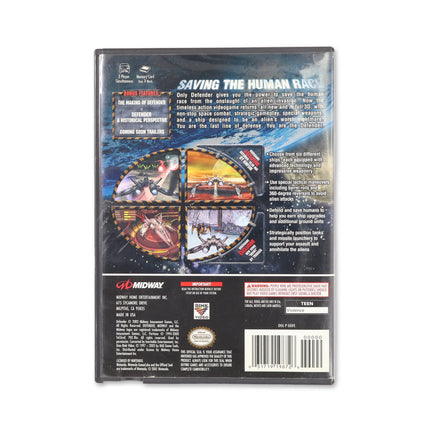 Defender for Nintendo GameCube - Case back cover - Product gallery.