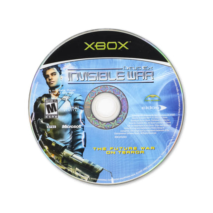 Deus Ex Invisible War for Microsoft Xbox - Disc front with label - Game only.