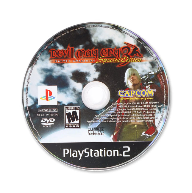Devil May Cry 3 [Special Edition] for Sony PlayStation 2 - Disc front with label - Game only.
