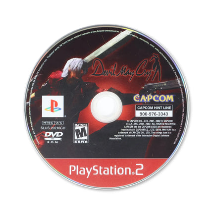 Devil May Cry [Greatest Hits] for Sony PlayStation 2 - Disc front with label - Game only.