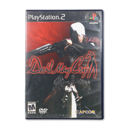 Devil May Cry for Sony PlayStation 2 - Case front cover - Complete in box or case and game.