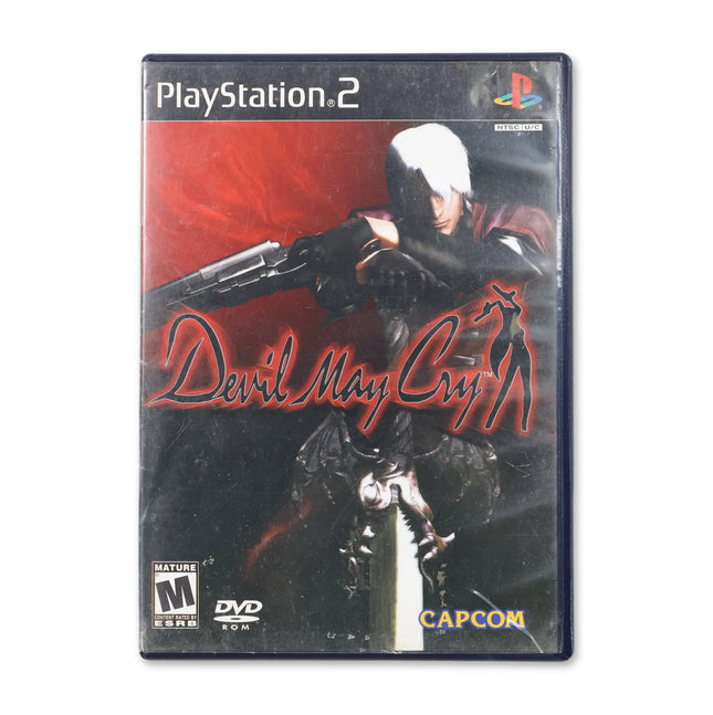 Devil May Cry for Sony PlayStation 2 - Case front cover - Complete in box or case and game.