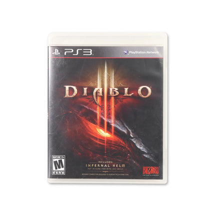 Diablo III for PlayStation 3 - Box front - Complete in box or box and game.