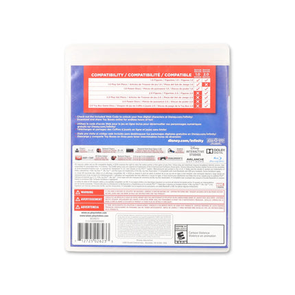 Disney Infinity 2.0 for PlayStation 3 - Box back - Product gallery.