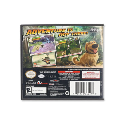 Disney Pixar Up for Nintendo DS - Box back - Product gallery.