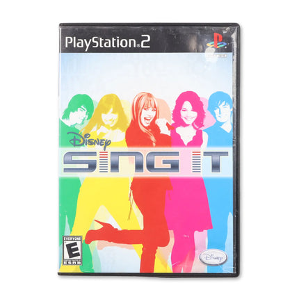 Disney Sing It for Sony PlayStation 2 - Case front cover - Complete in box or case and game.
