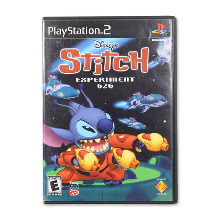 Disney's Stitch Experiment 626 for Sony PlayStation 2 - Case front cover - Complete in box or case and game.