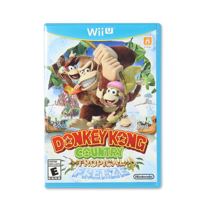 Donkey Kong Country: Tropical Freeze for Wii U - Box front - Complete in box or box and game.