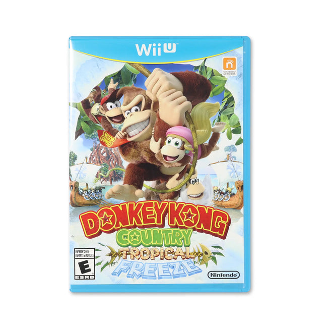 Donkey Kong Country: Tropical Freeze for Wii U - Box front - Complete in box or box and game.