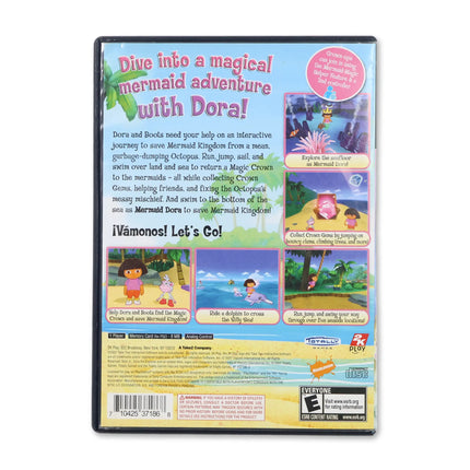 Dora the Explorer Dora Saves the Mermaids for Sony PlayStation 2 - Case back cover - Product gallery.