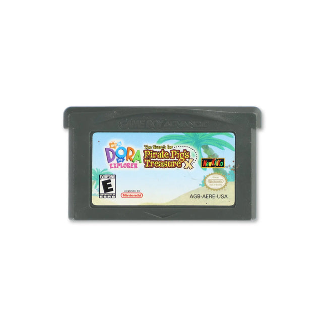Dora the Explorer: The Hunt for Pirate Pig's Treasure for Nintendo Game Boy Advance - Cartridge front with label - Game only.