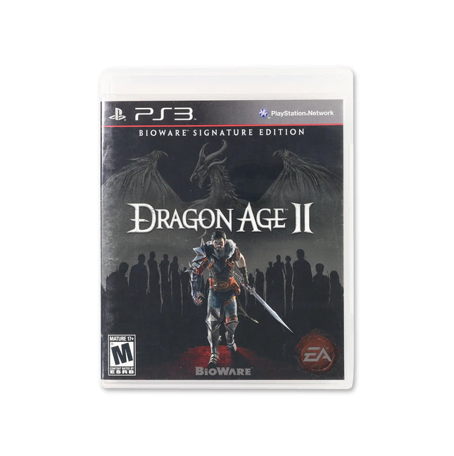 Dragon Age II [BioWare Signature Edition] for PlayStation 3 - Box front - Complete in box or box and game.