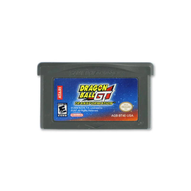Dragon Ball GT Transformation for Nintendo Game Boy Advance - Cartridge front with label - Game only.