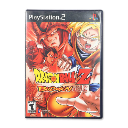 Dragon Ball Z Budokai for Sony PlayStation 2 - Case front cover - Complete in box or case and game.