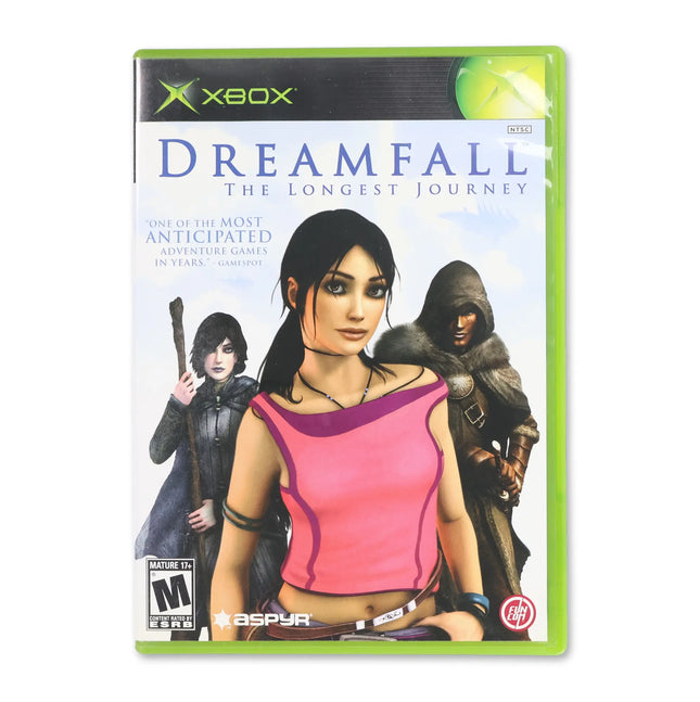 Dreamfall The Longest Journey for Microsoft Xbox - Case front cover - Complete in box or case and game.