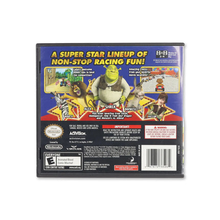 Dreamworks Super Star Kartz for Nintendo DS - Box back - Product gallery.
