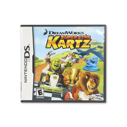 Dreamworks Super Star Kartz for Nintendo DS - Box front - Complete in box or box and game.