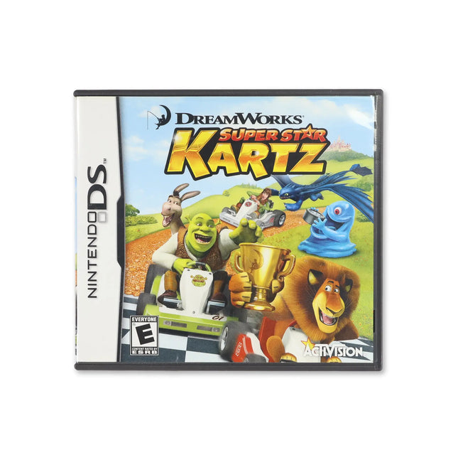 Dreamworks Super Star Kartz for Nintendo DS - Box front - Complete in box or box and game.